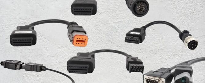 jaltest cable connectors for off highway, agricultural and marine diagnostic