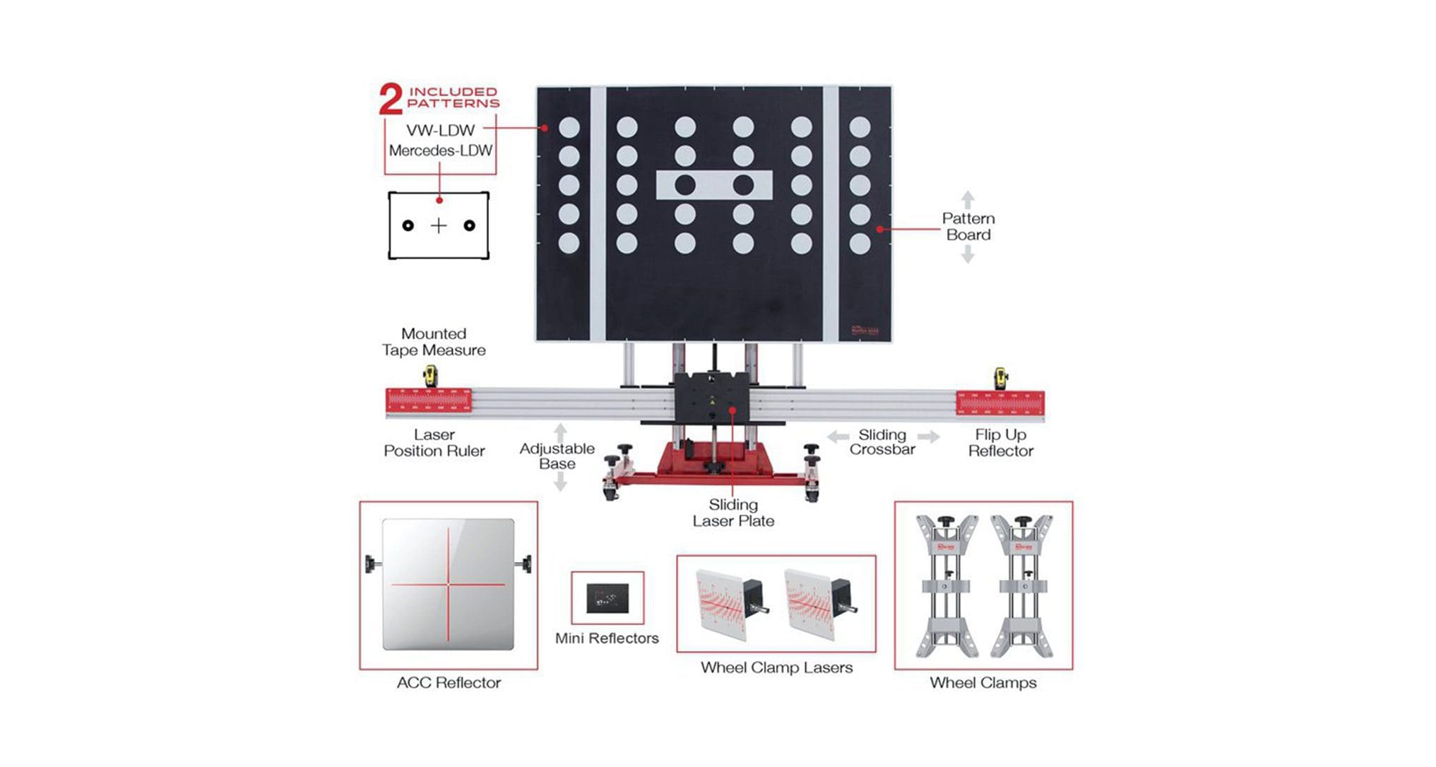 ADAS Frame Standard Package ADASFRAMESP Agile Truck Tools
