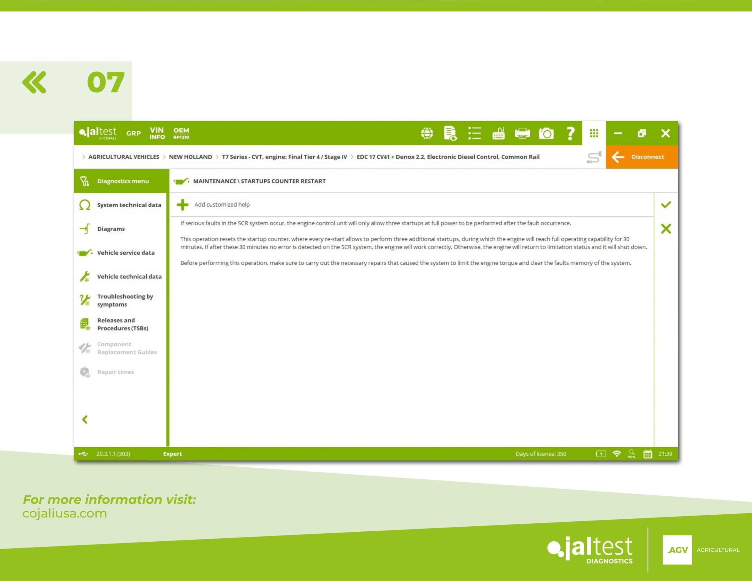 Jaltest AGV Brochure