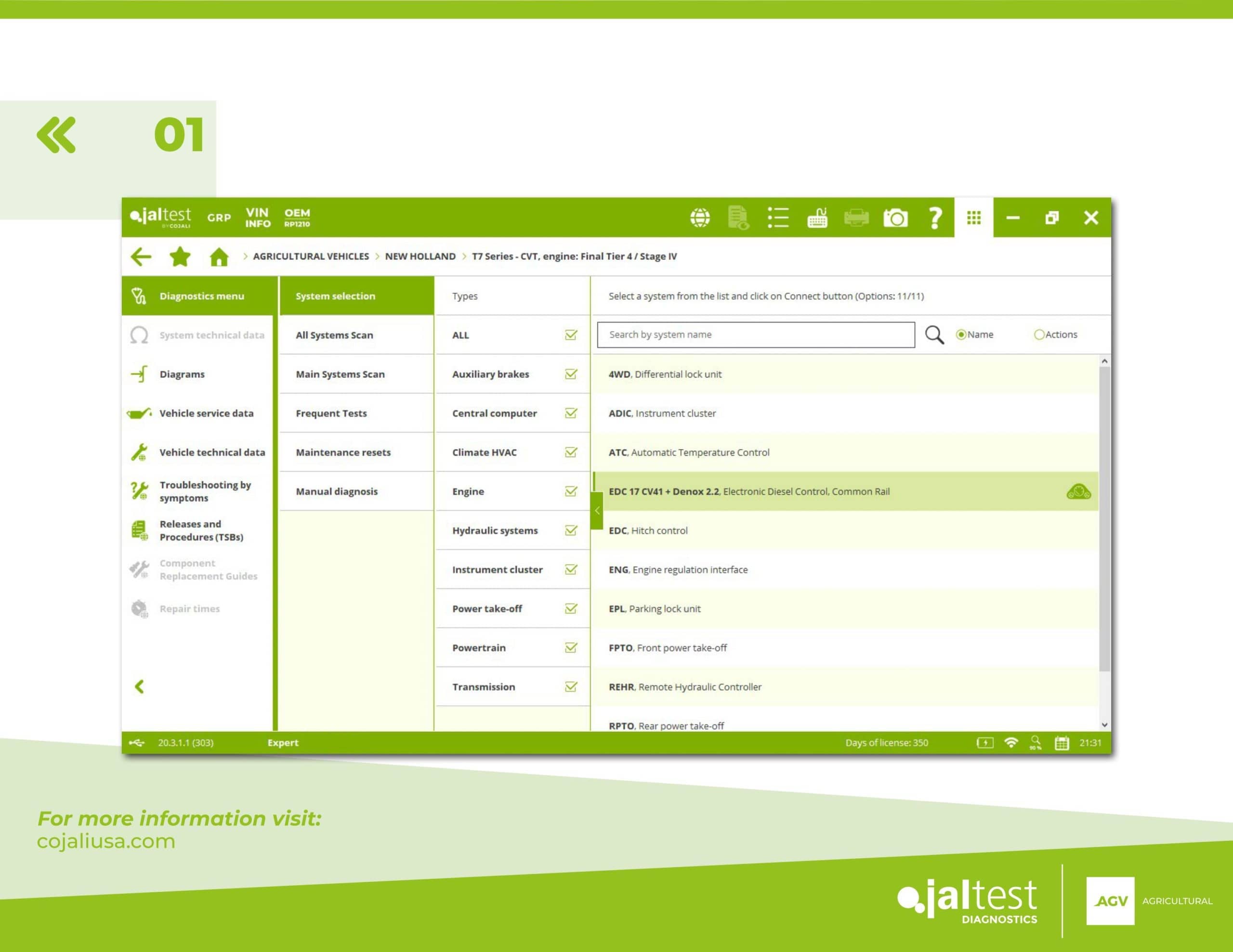 Jaltest AGV Brochure