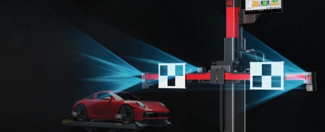 ADAS calibration Equipment porsh