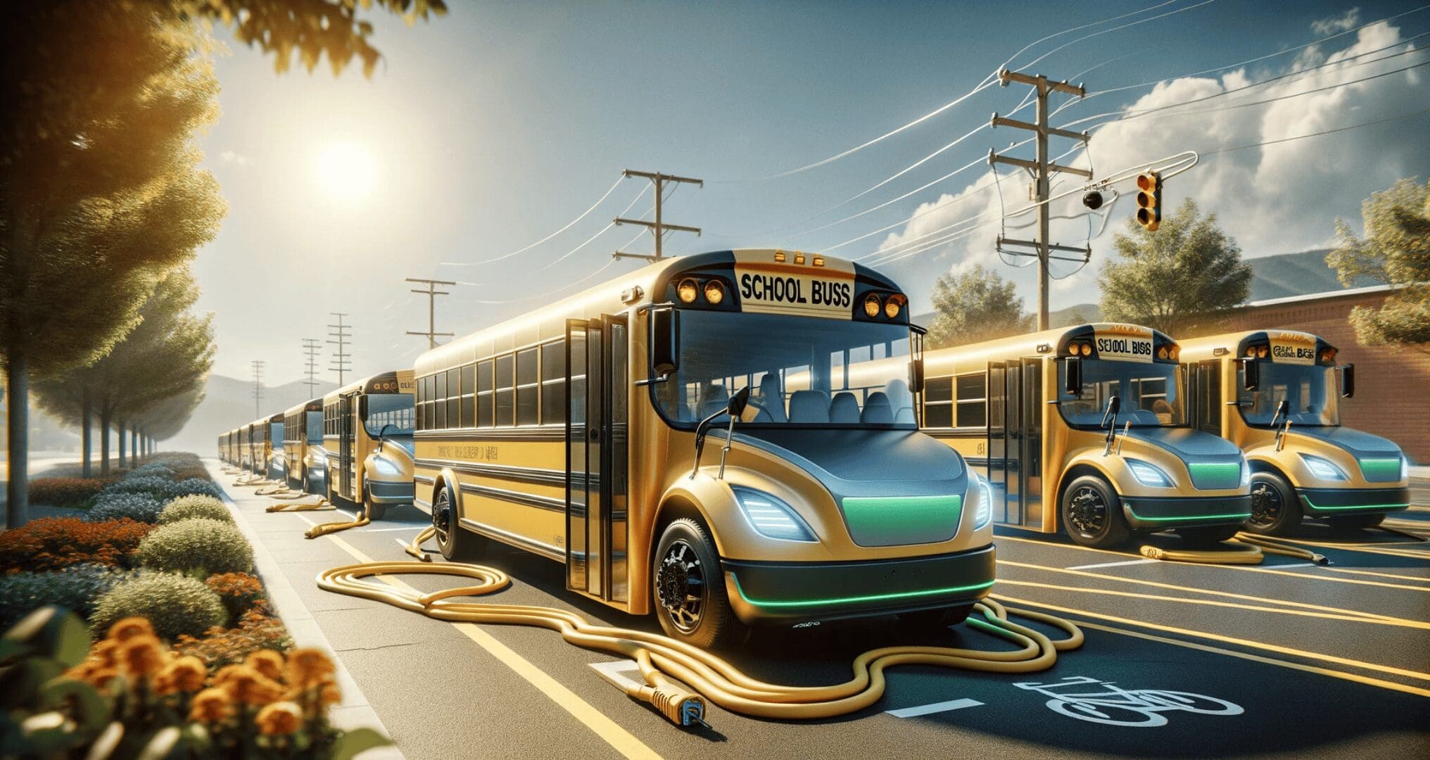 electric school buses