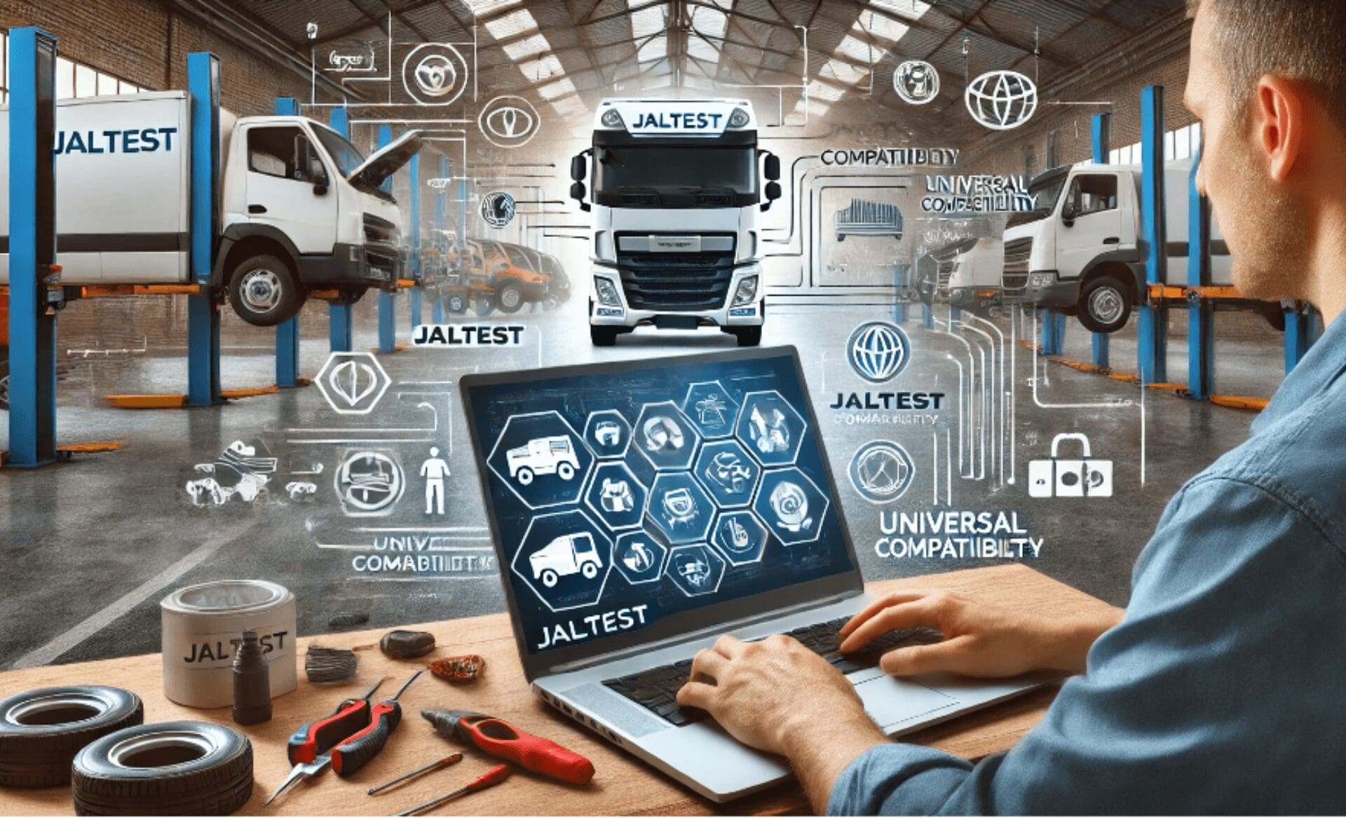 jaltest tool for material handling equipment diagnostic