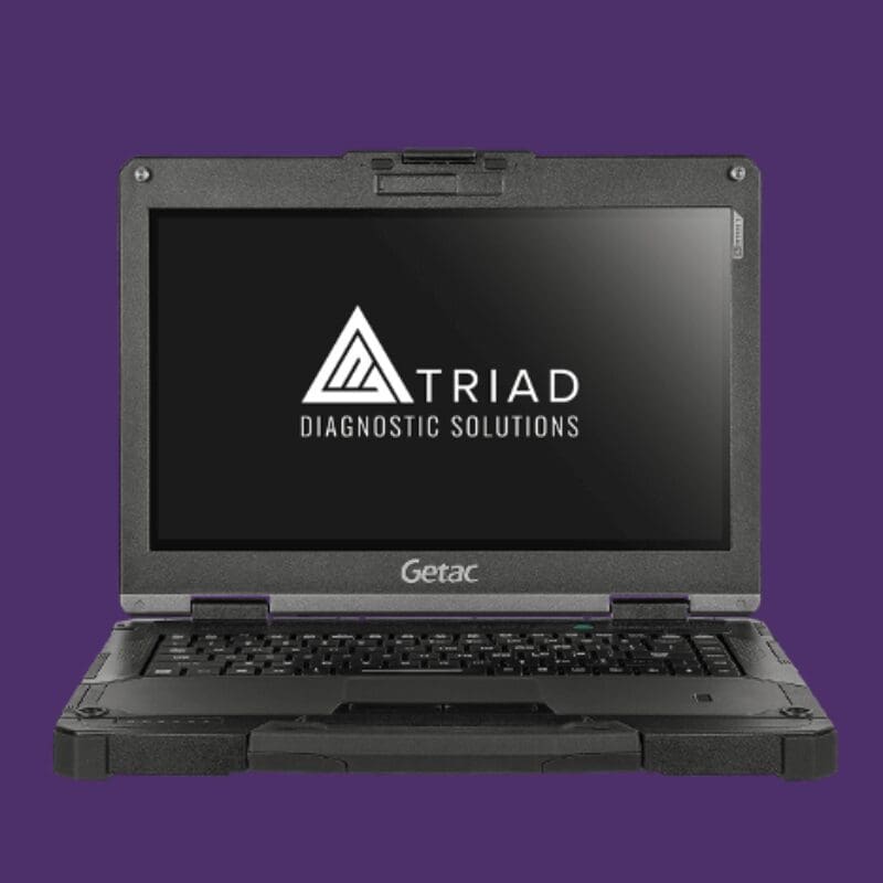 getac diagnostic computer by triad diagnostic solutions