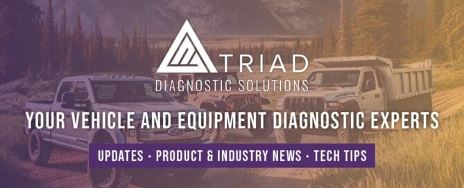 triad your vehicle equipment diagnostic experts