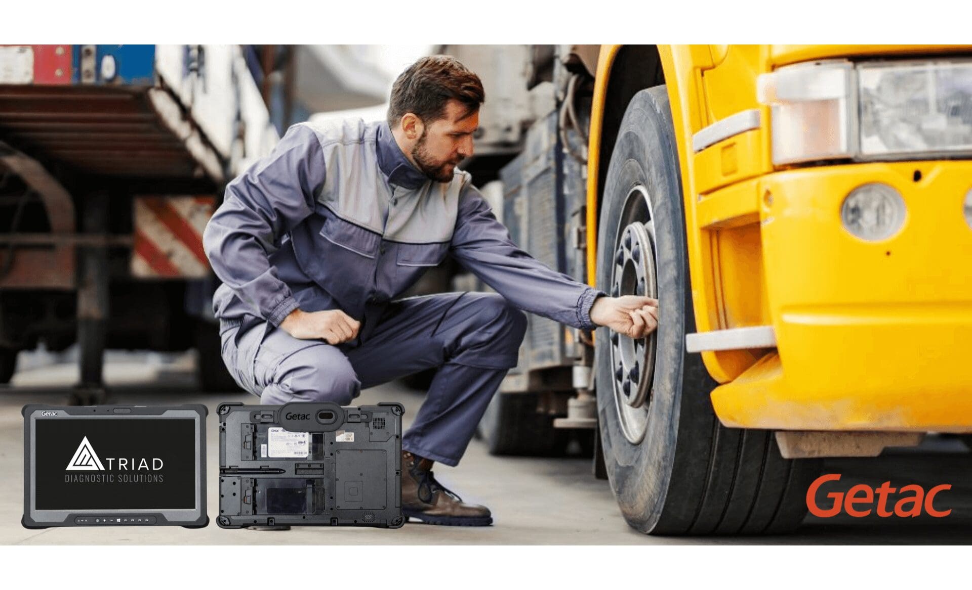 Getac A140 automotive diagnostics