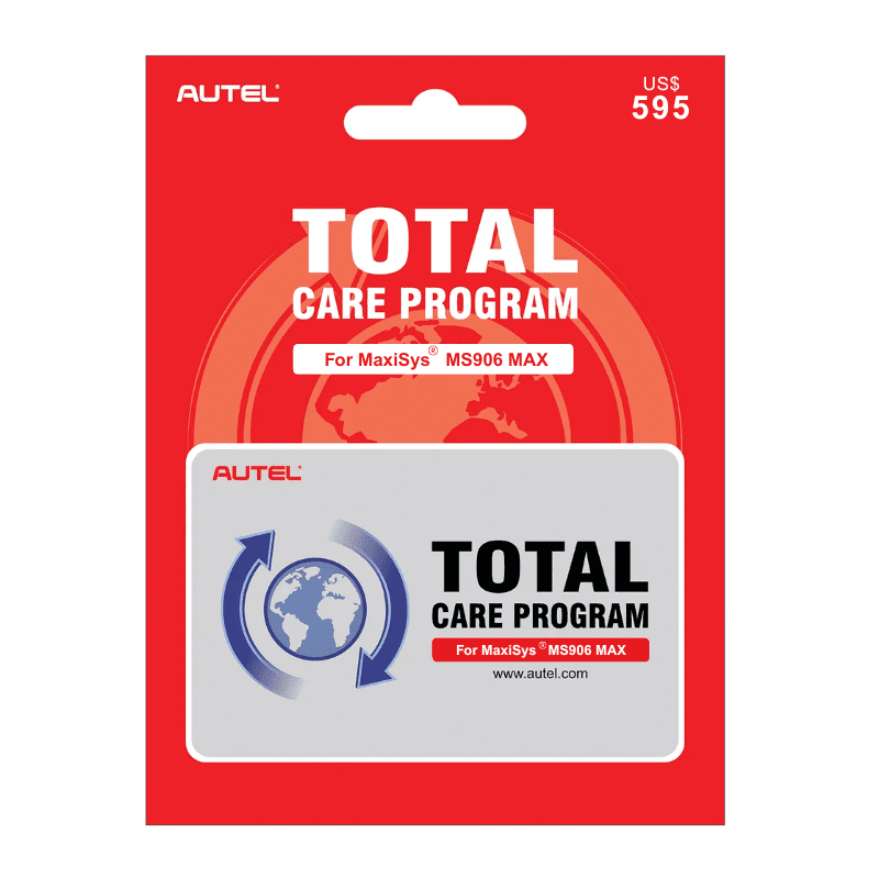 Autel MS906MAX 1-Year Software & Warranty Card