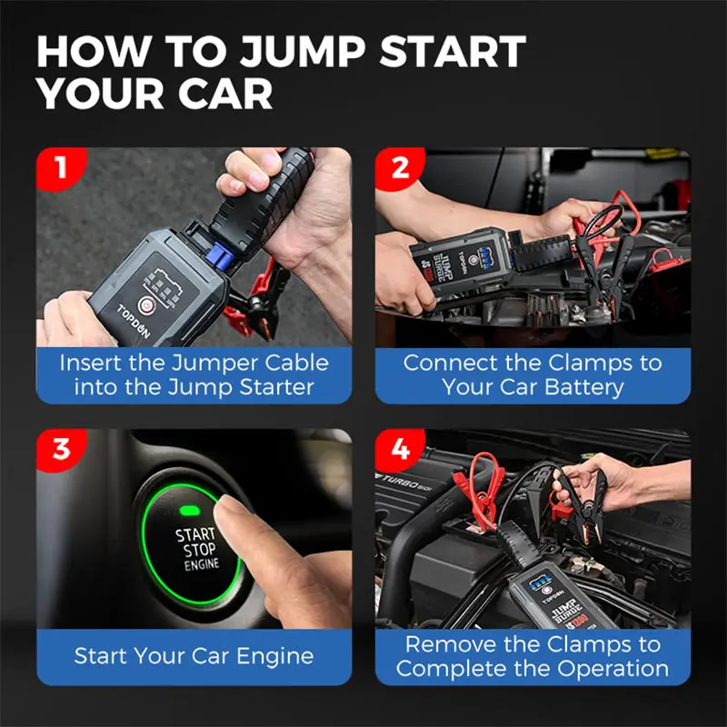 how to jump start your car, JUMPSURGE1200 Jump-Starter,