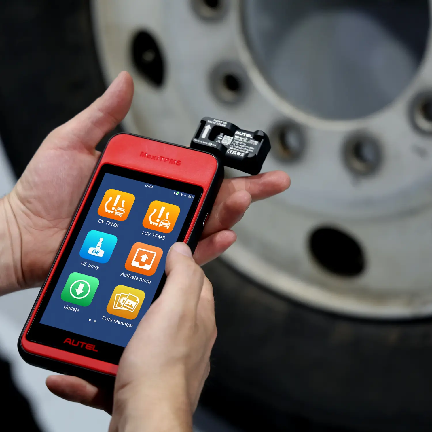 Programmable CV TPMS Metal Strap Sensor 7