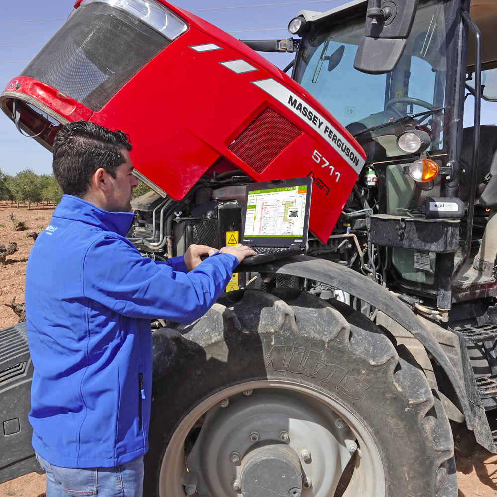 Agricultural Equipment being worked on