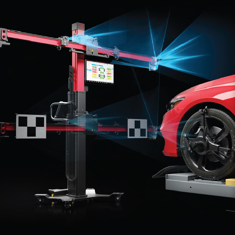ADAS calibration scanning