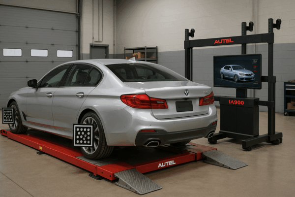 wheel alignment on autel ia900 on car wheel alignment on autel ia900 on car