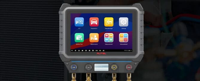 autel MaxiHVAC AC909, ac diagnostic machine