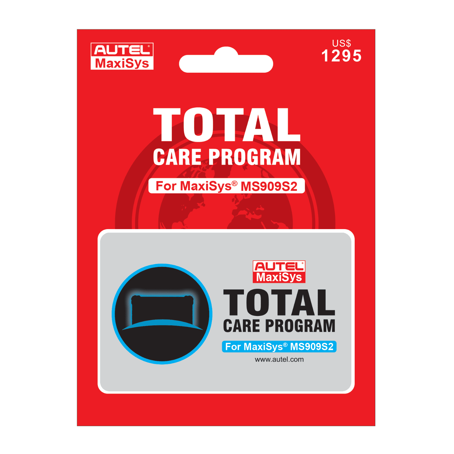 Autel MS909S2 1-Year Software & Warranty Card