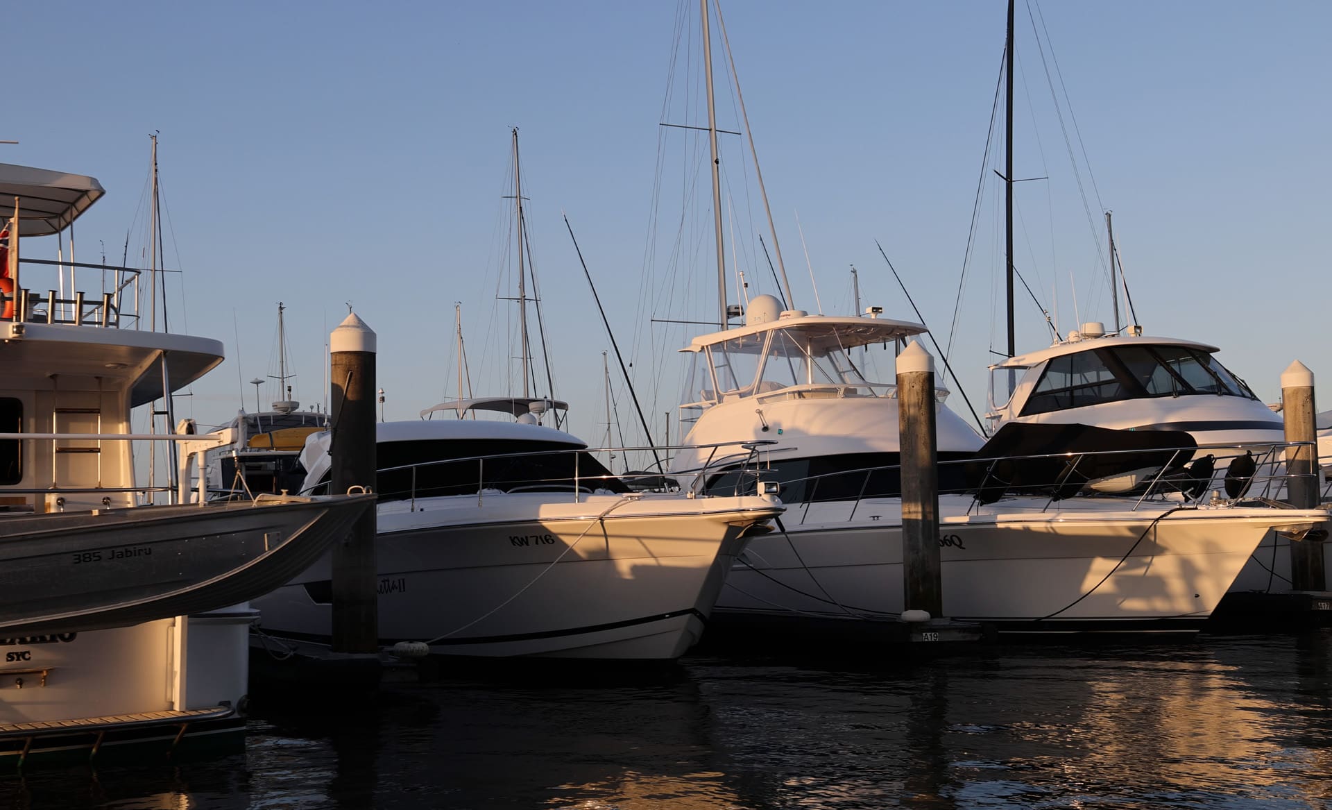 Yachts at the dock (1)